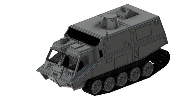 SHADO Mobile Control Vehicle  from tv series UFO 3D print model 7