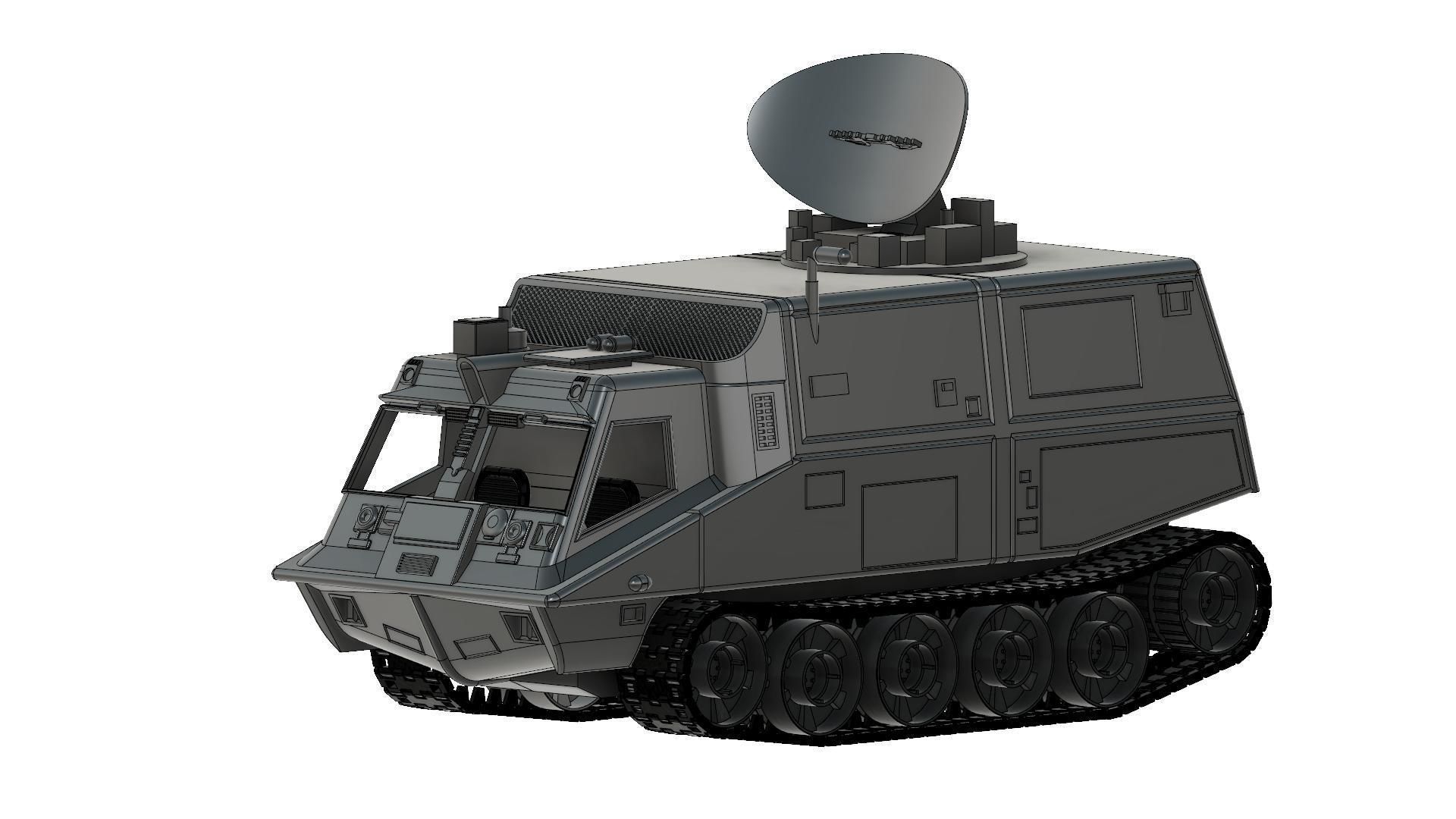 SHADO Mobile Control Vehicle  from tv series UFO 3D print model_8