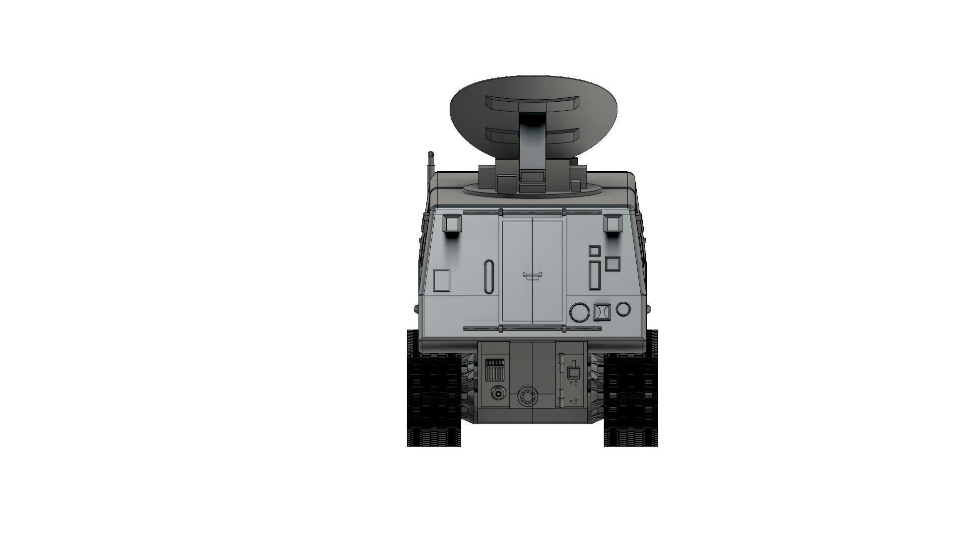 SHADO Mobile Control Vehicle  from tv series UFO 3D print model_11
