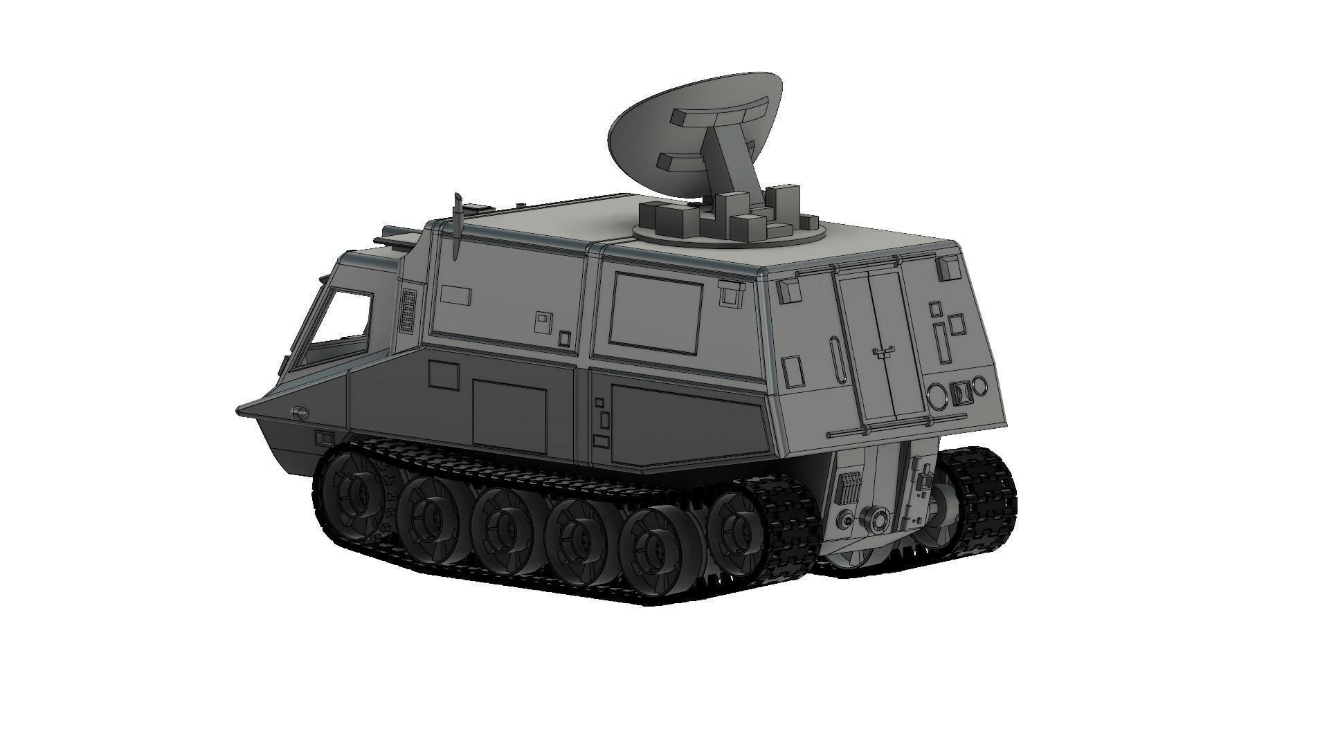 SHADO Mobile Control Vehicle  from tv series UFO 3D print model_13