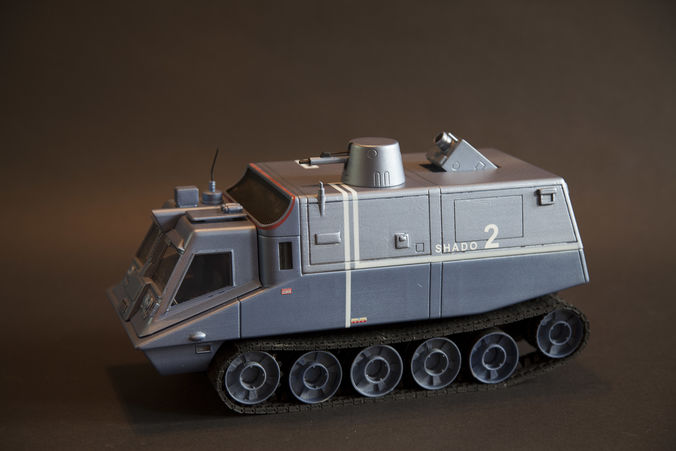 SHADO Mobile Control Vehicle  from tv series UFO 3D print model 2