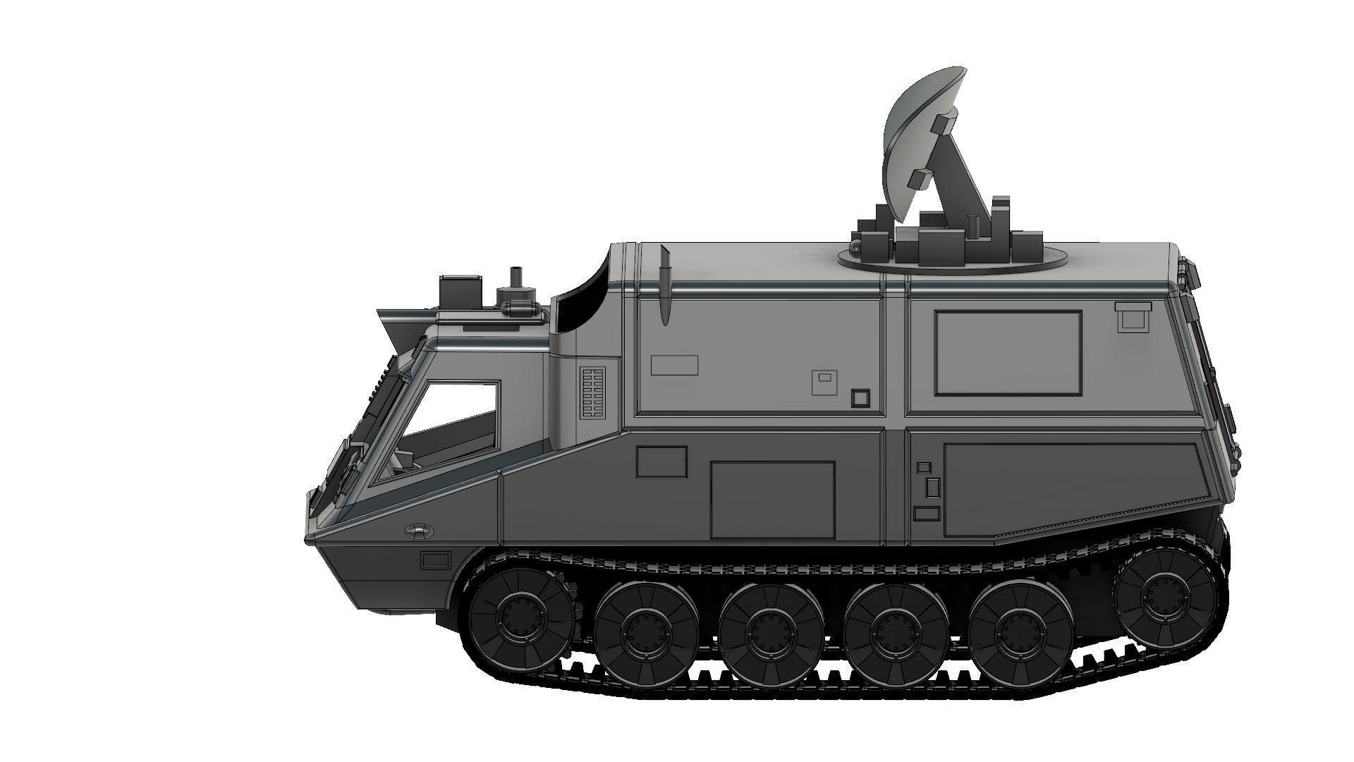 SHADO Mobile Control Vehicle  from tv series UFO 3D print model_9