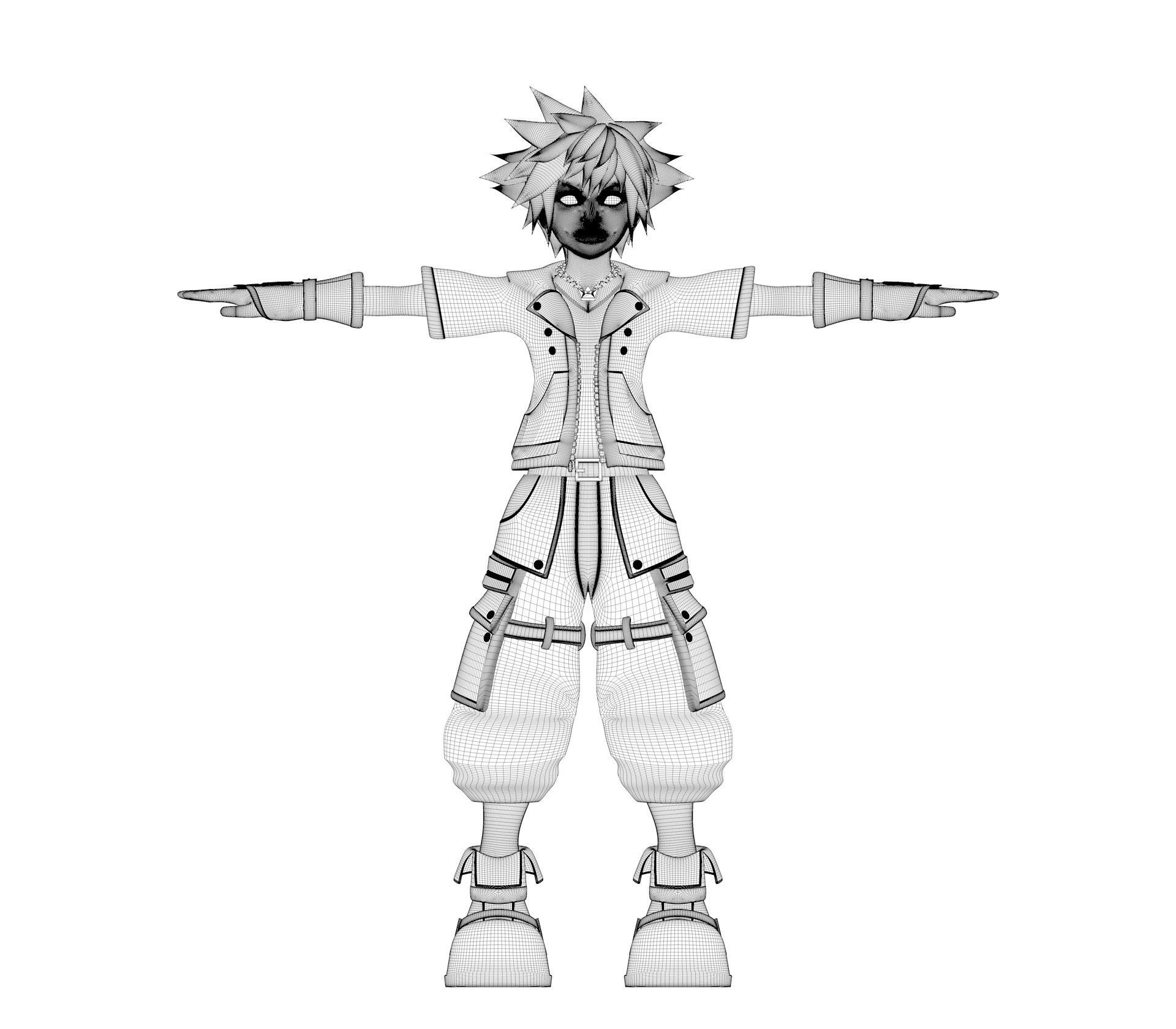 Fantasy Character - Sora 3D model_6