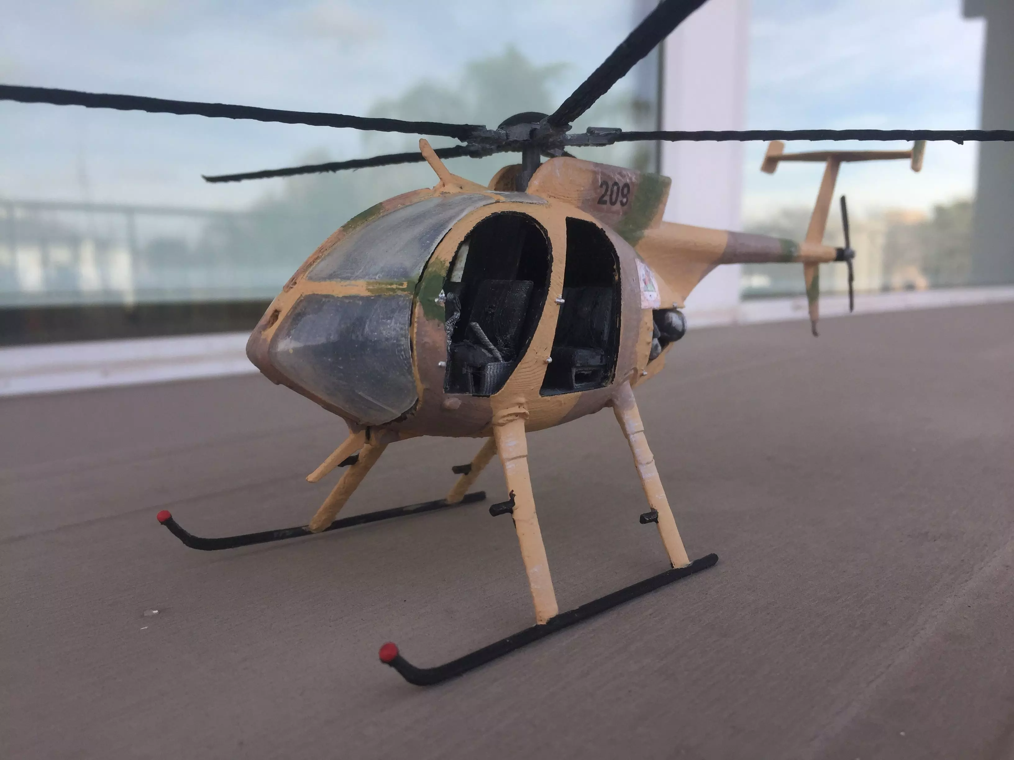 MD530 HELICOPTER - SCALE MODEL - ASSEMBLY KIT 3D print model_0