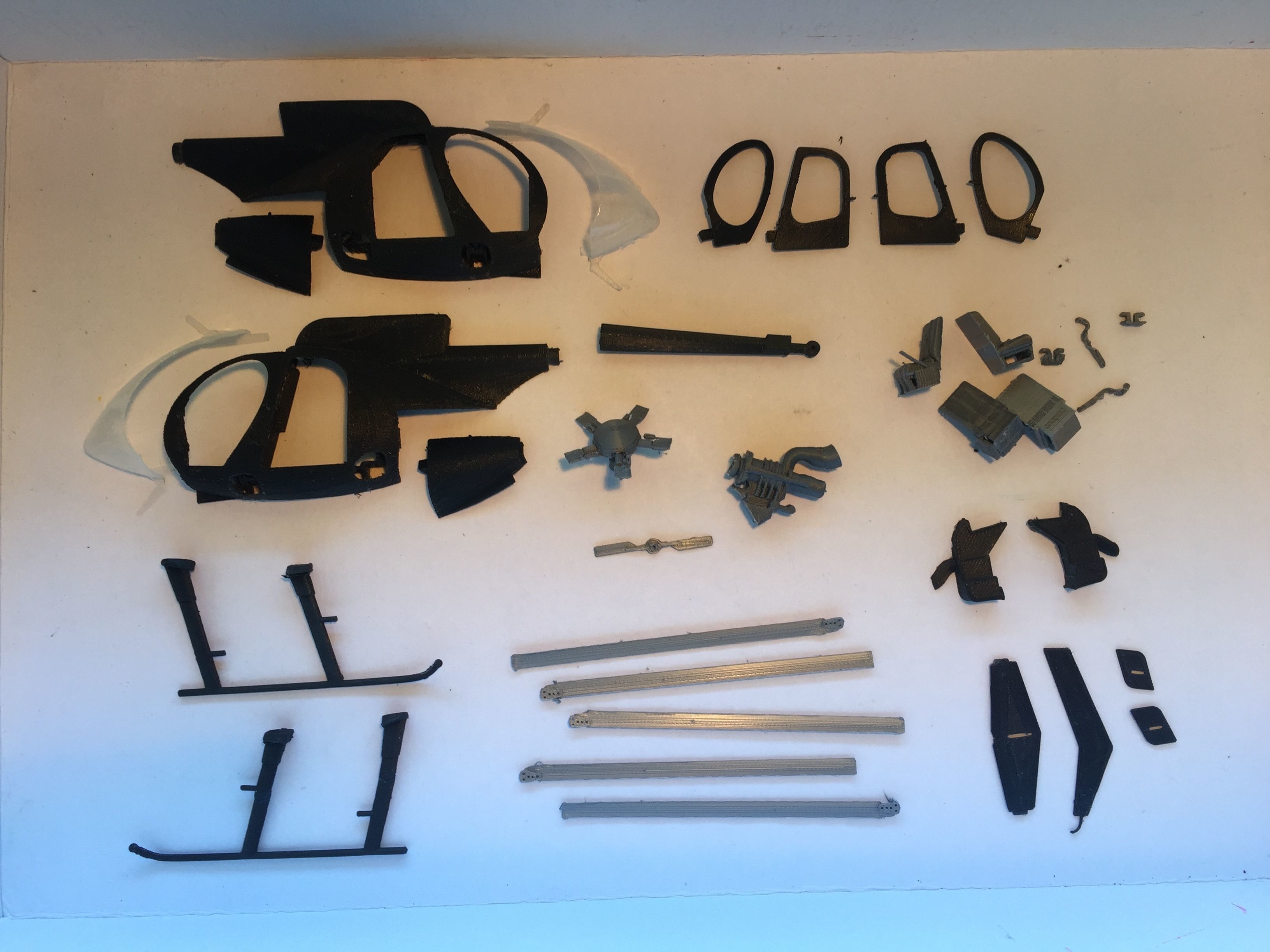 MD530 HELICOPTER - SCALE MODEL - ASSEMBLY KIT 3D print model_11