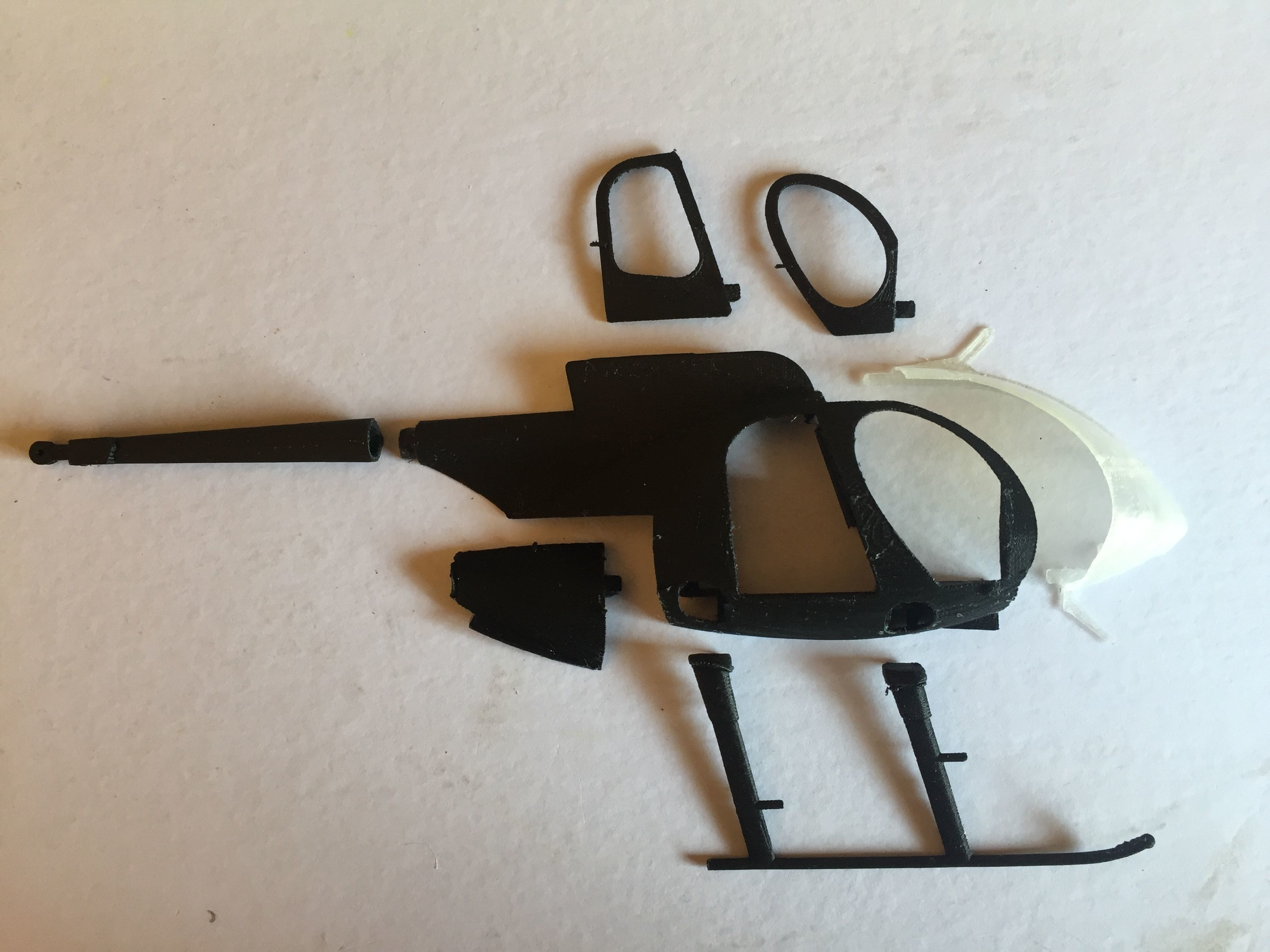 MD530 HELICOPTER - SCALE MODEL - ASSEMBLY KIT 3D print model_15