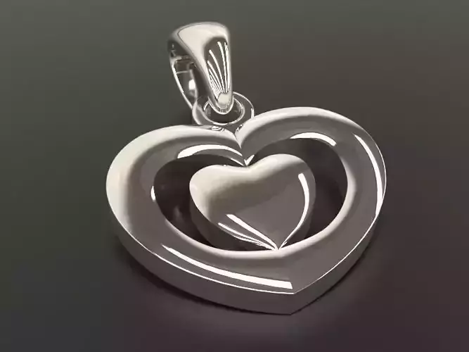Heart shape pendant