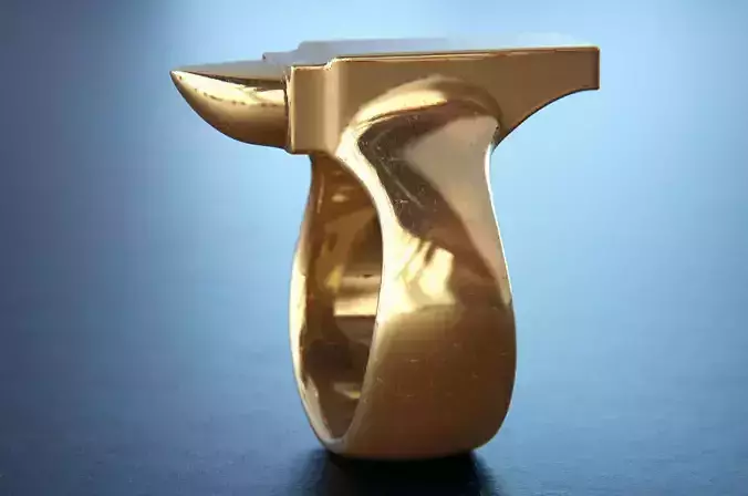 Anvil Ring 3D print model