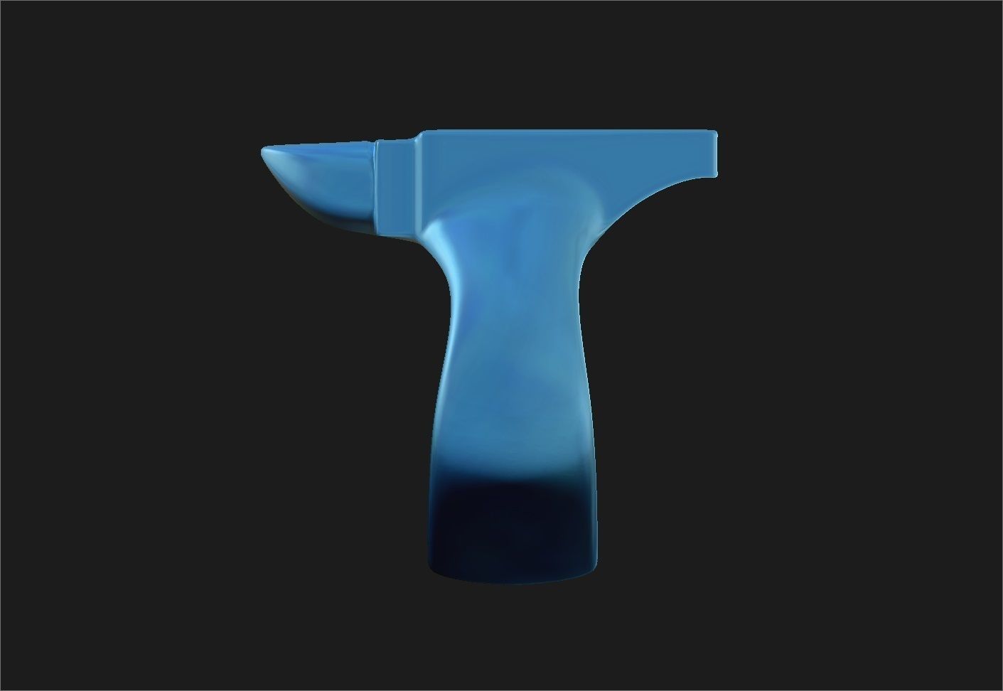 Anvil Ring 3D print model_13