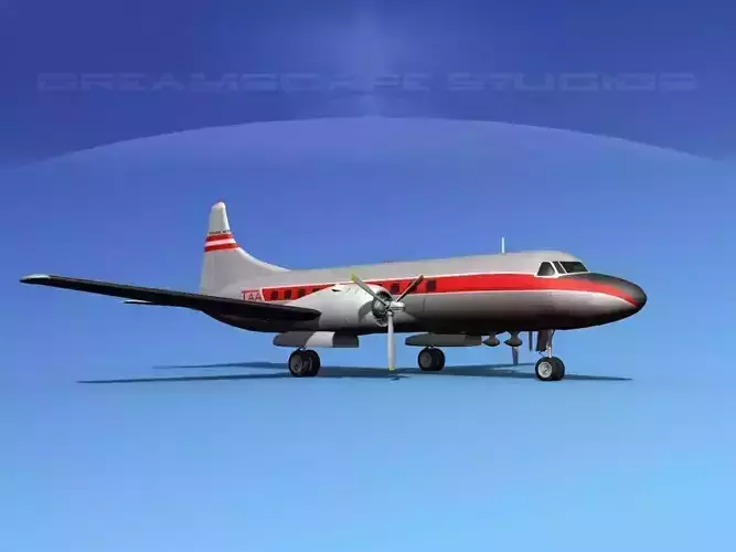 Convair CV-340  Texas Airlines