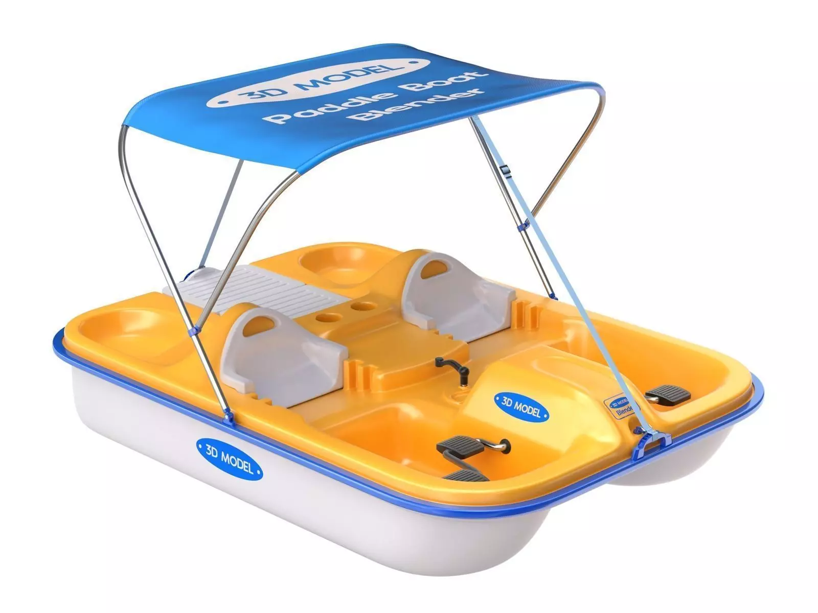 Pedal Boat 3D model