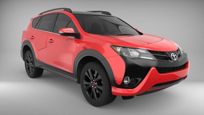 Toyota Rav4 2016 Model Cgtrader Toyota Rav4 2016 Model