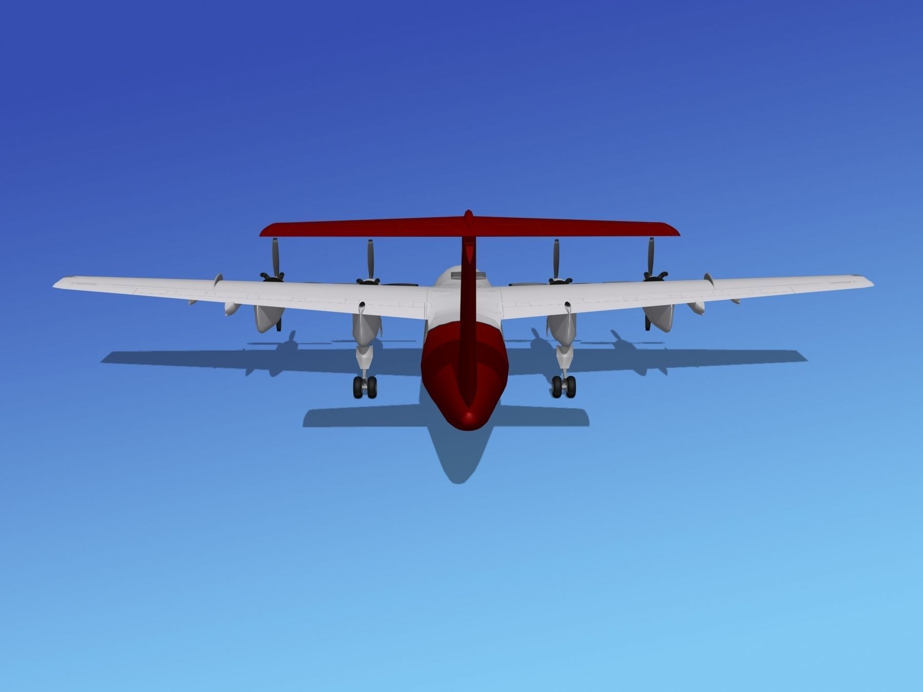 Dehavilland DHC-7 Air Scot 3D model_6