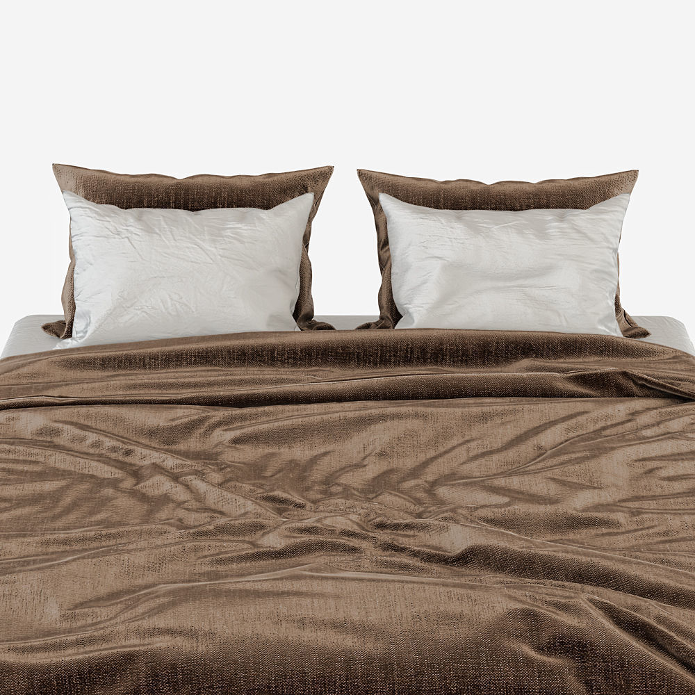 Bed Brimnes 3D model_4