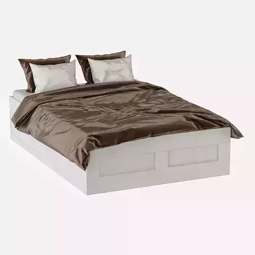Bed Brimnes 3D model