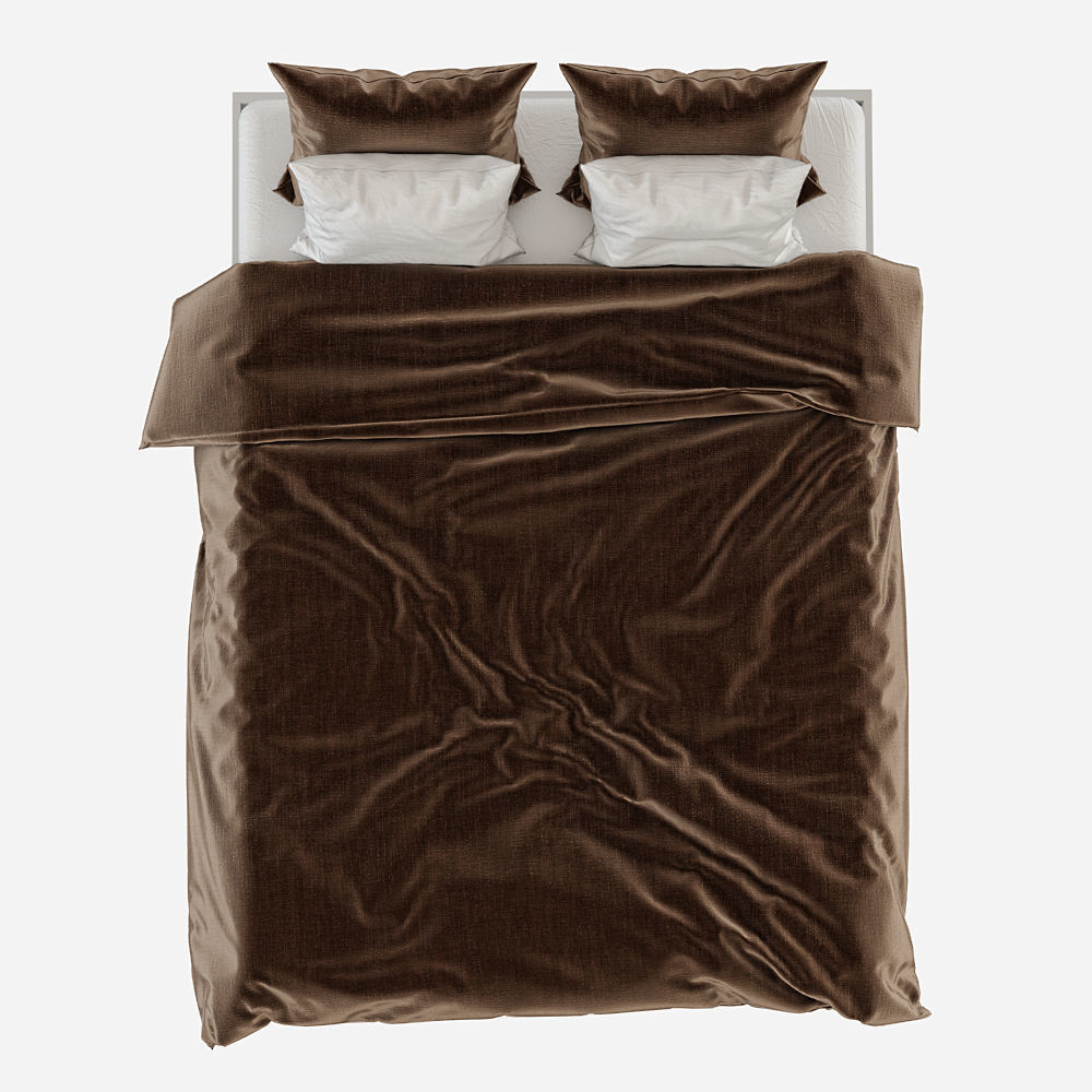 Bed Brimnes 3D model_3