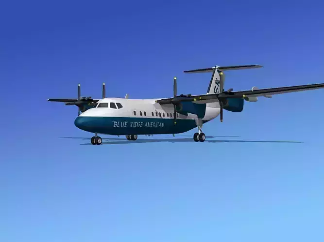 Dehavilland DHC-7 Blue Ridge American