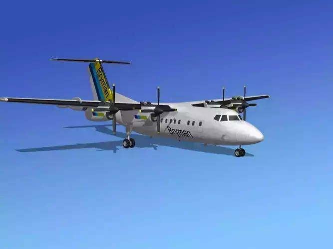 Dehavilland DHC-7 Bryman 3D model