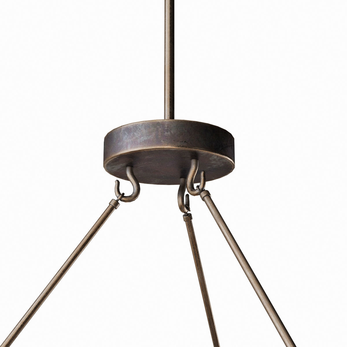 Arturo 6-Light Round Chandelier 3D model_4