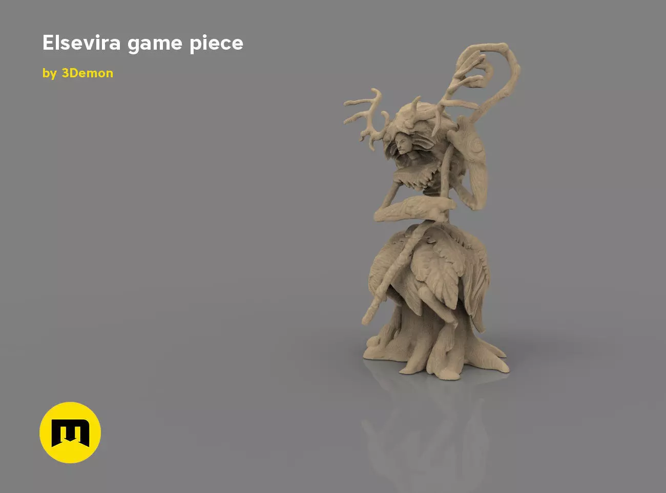 Elsevira figure 3D print model