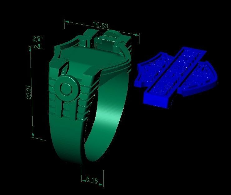 mens ring harley-davidson     3D print model_6