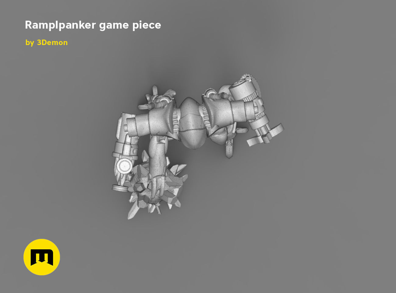Ramplpanker figure 3D print model_18