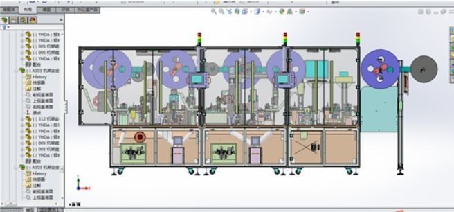 Highly efficient and complex USB type C fully automatic assembly 3D model_2