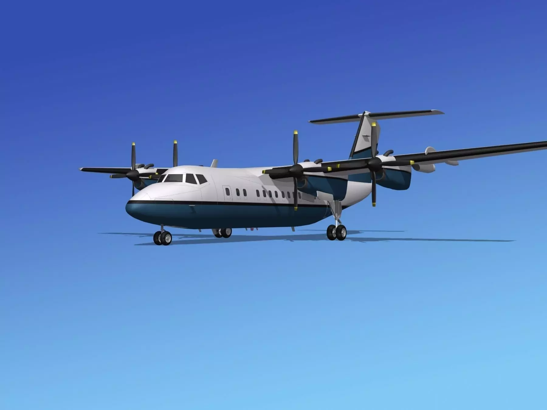 Dehavilland DHC-7 Corporate 1 3D model