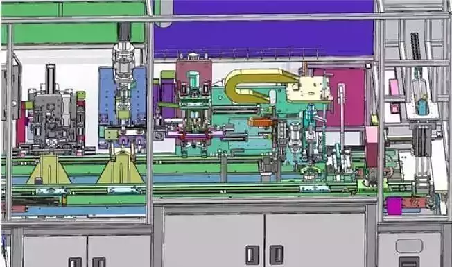 Automatic assembly of automobile differential 3D model