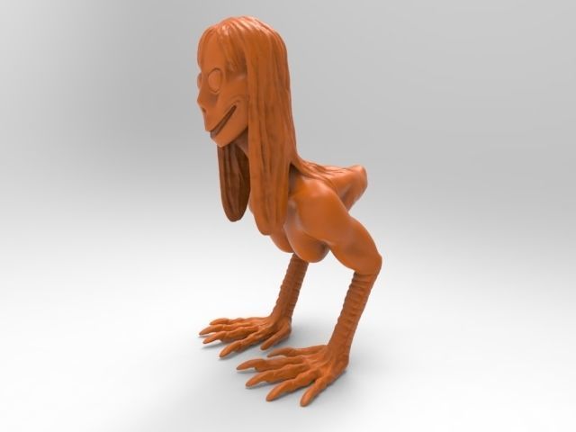 Momo for 3D printing 3D print model_11