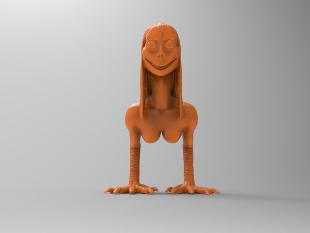 Momo for 3D printing 3D print model_22