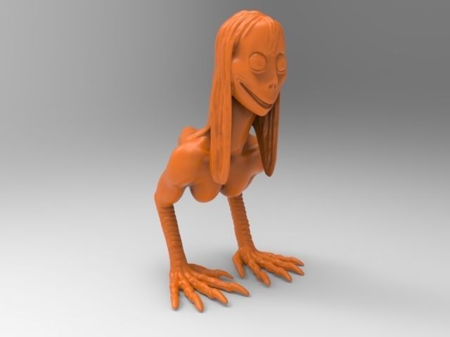 Momo for 3D printing 3D print model_8
