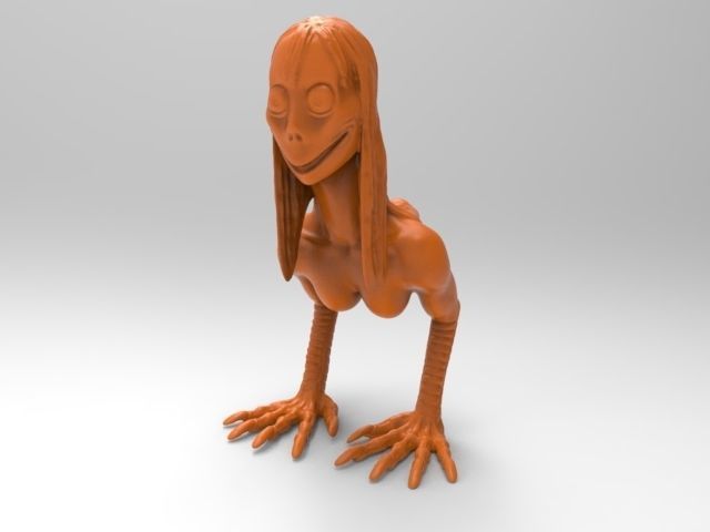 Momo for 3D printing 3D print model_10