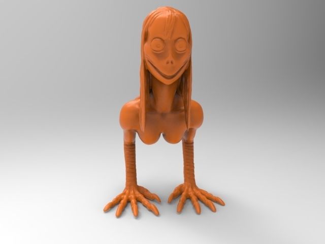 Momo for 3D printing 3D print model_9