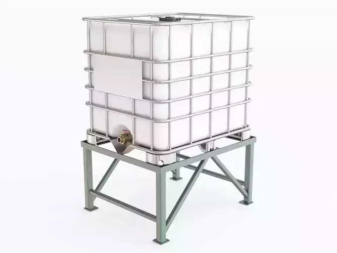 Water container 3D model