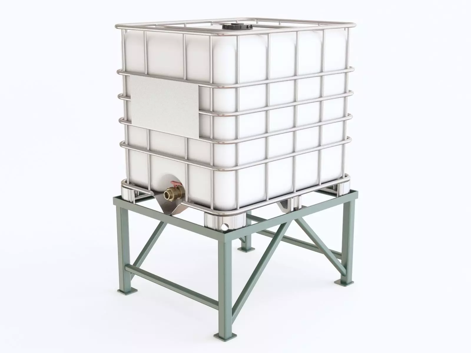 Water container 3D model_0