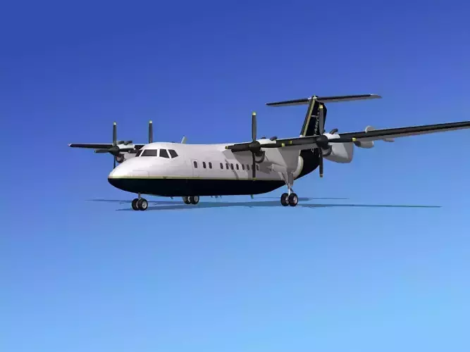 Dehavilland DHC-7 Dreamscape 3D model