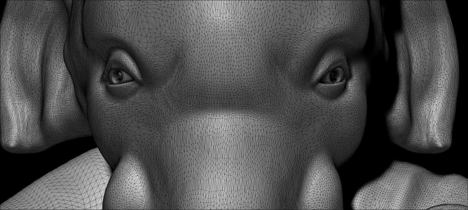 The Ganesh posture Give money 3D print model_7