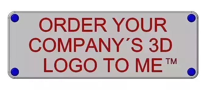 3d Company Logo 3D print model