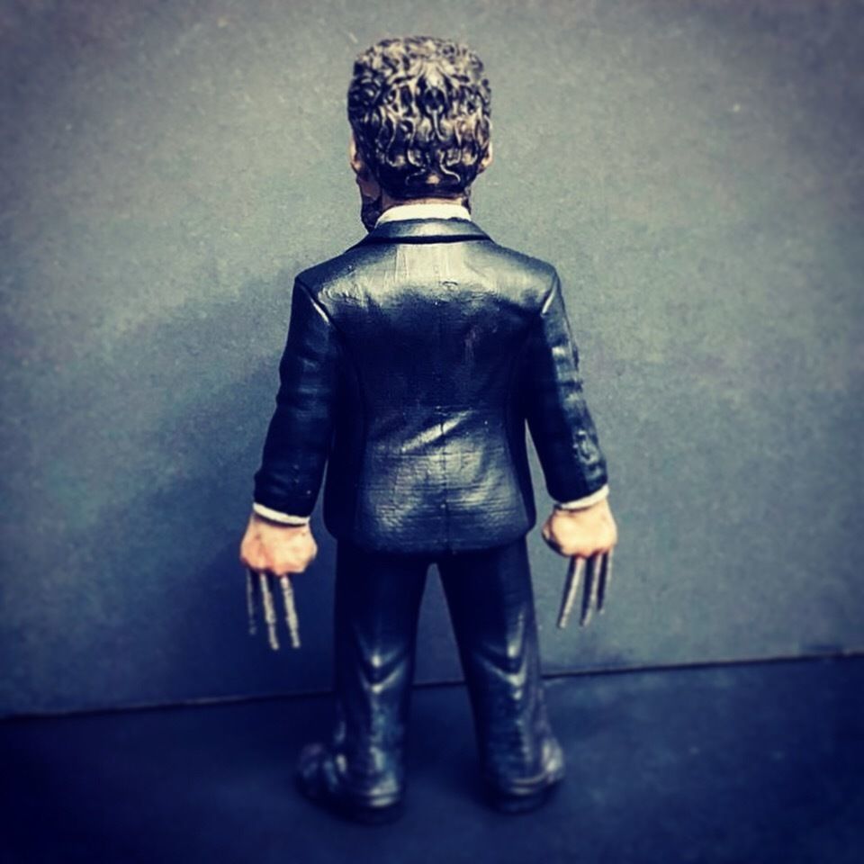 LOGAN 3D print model wolverine action figure in hand 3D print model_13