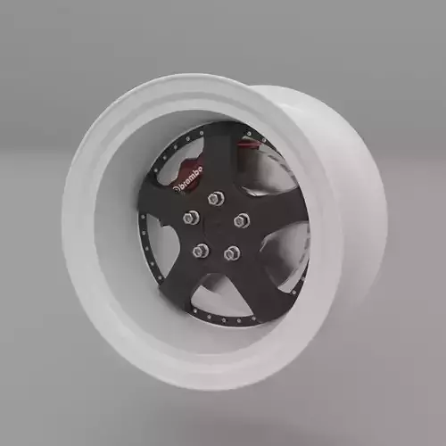 SSR rim 3D model