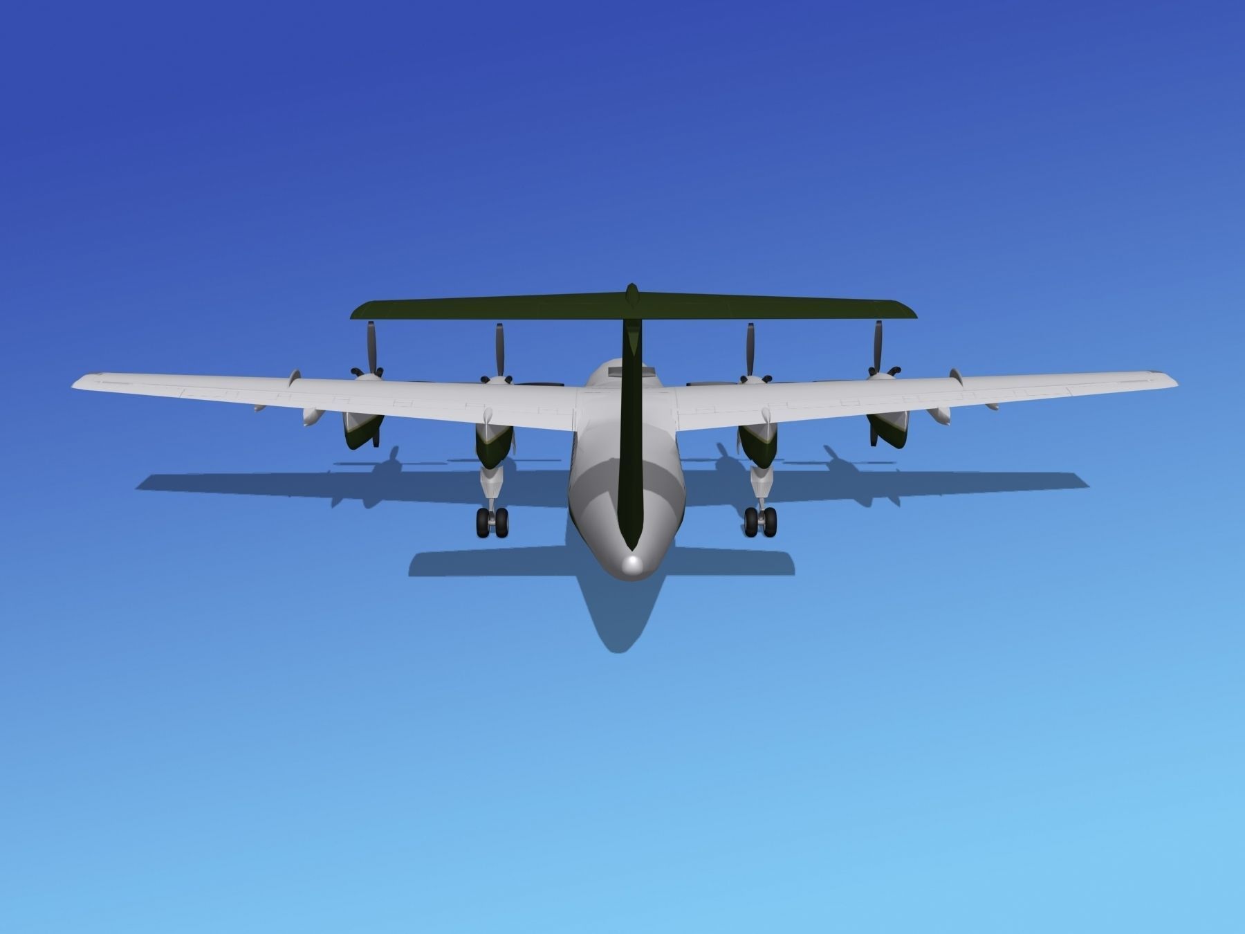 Dehavilland DHC-7 Gann Corp 3D model_6