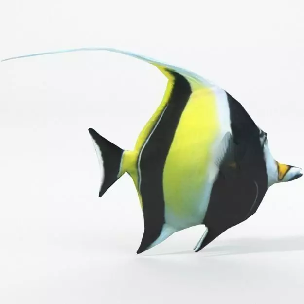 Moro Idol Low-poly 3D model