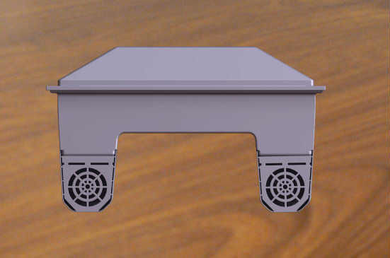 RC Bait boat for carpfishing 3D print model_3