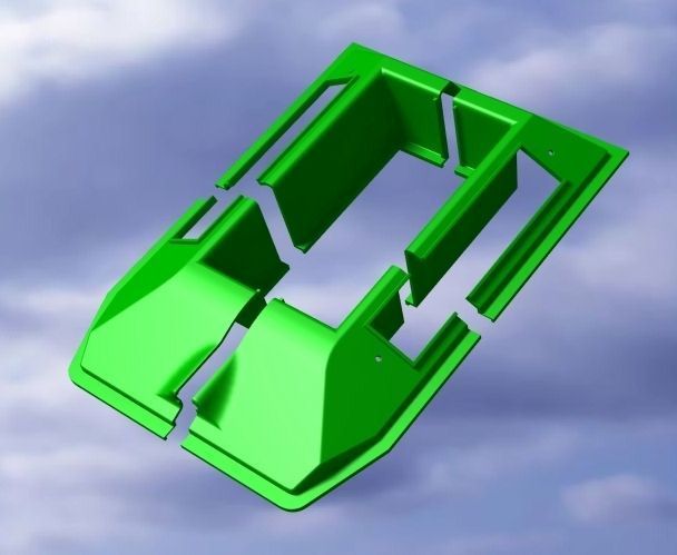 RC Bait boat for carpfishing 3D print model_28