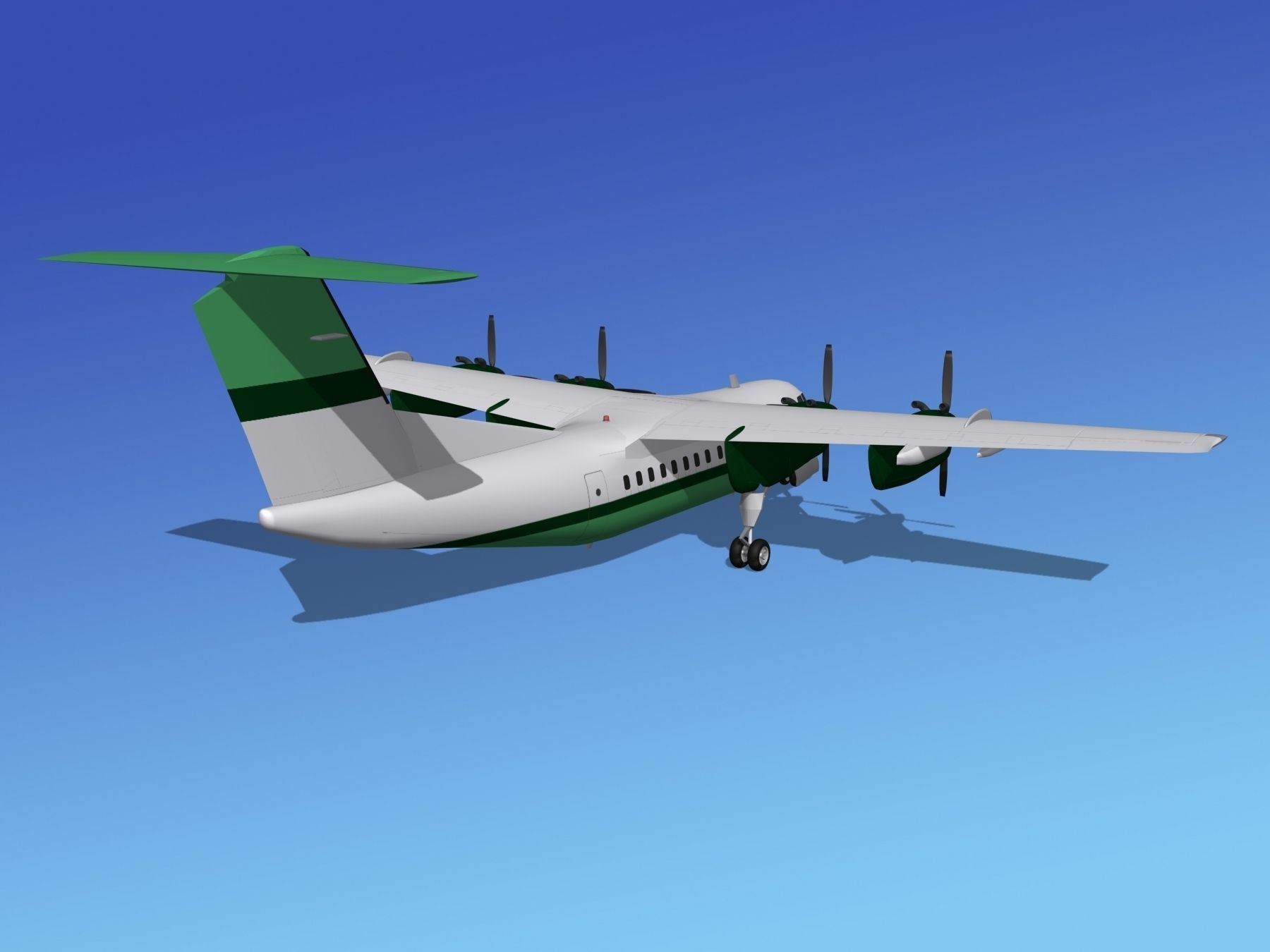 Dehavilland DHC-7 Montana Air 3D model_5