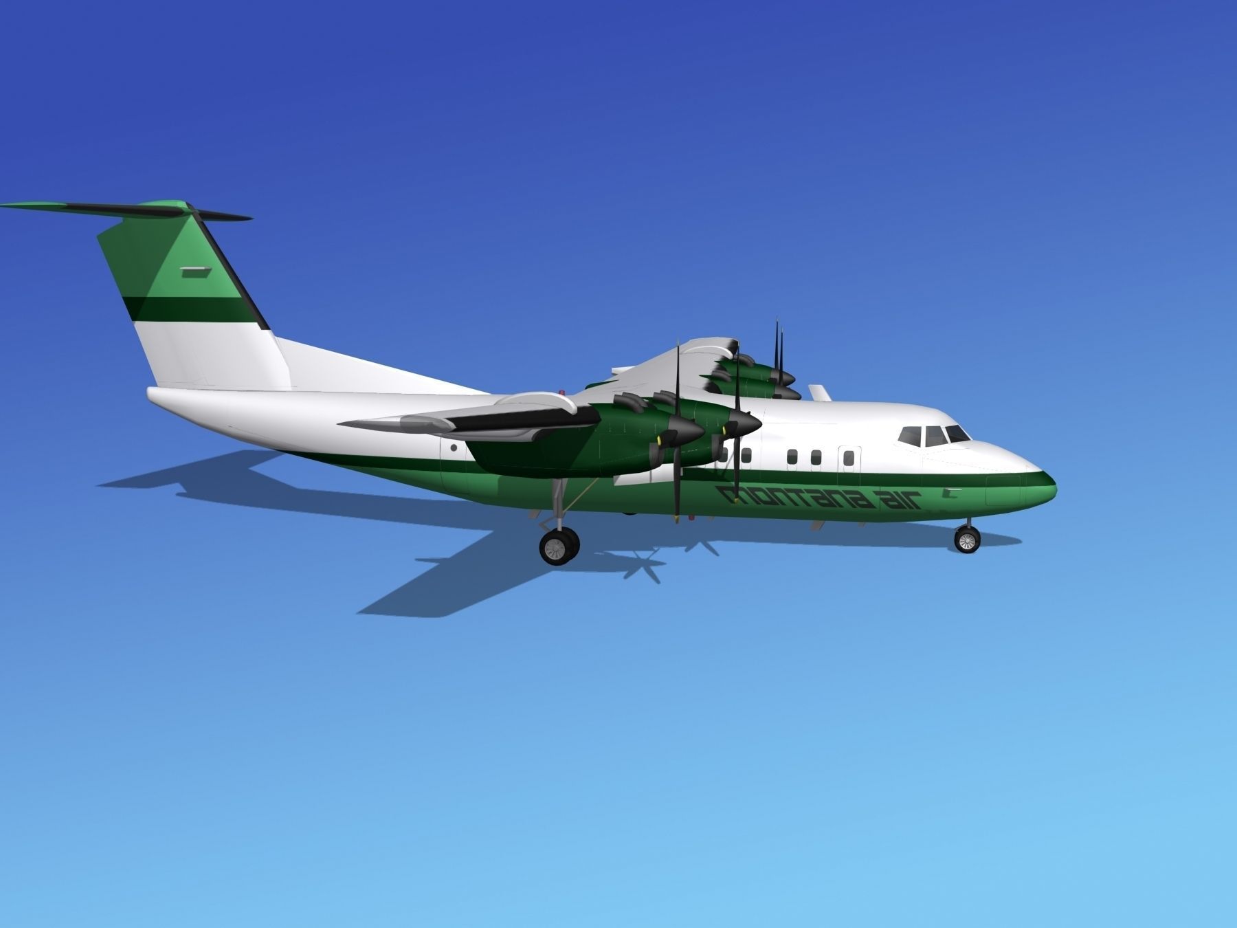 Dehavilland DHC-7 Montana Air 3D model_3