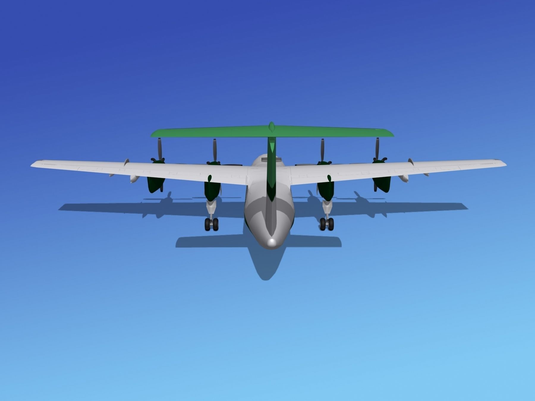 Dehavilland DHC-7 Montana Air 3D model_6