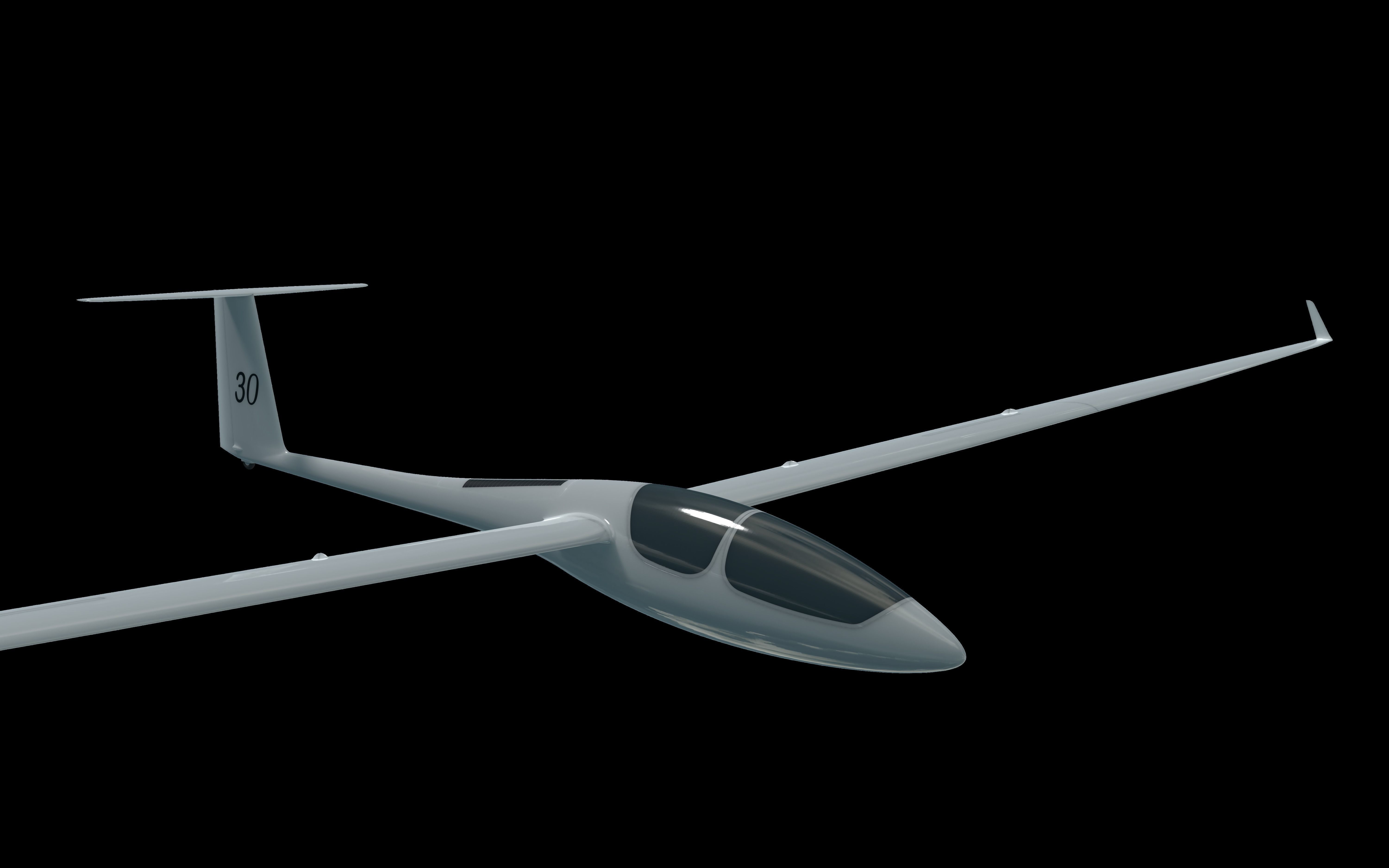 ASH30Mi Glider 3D model_3