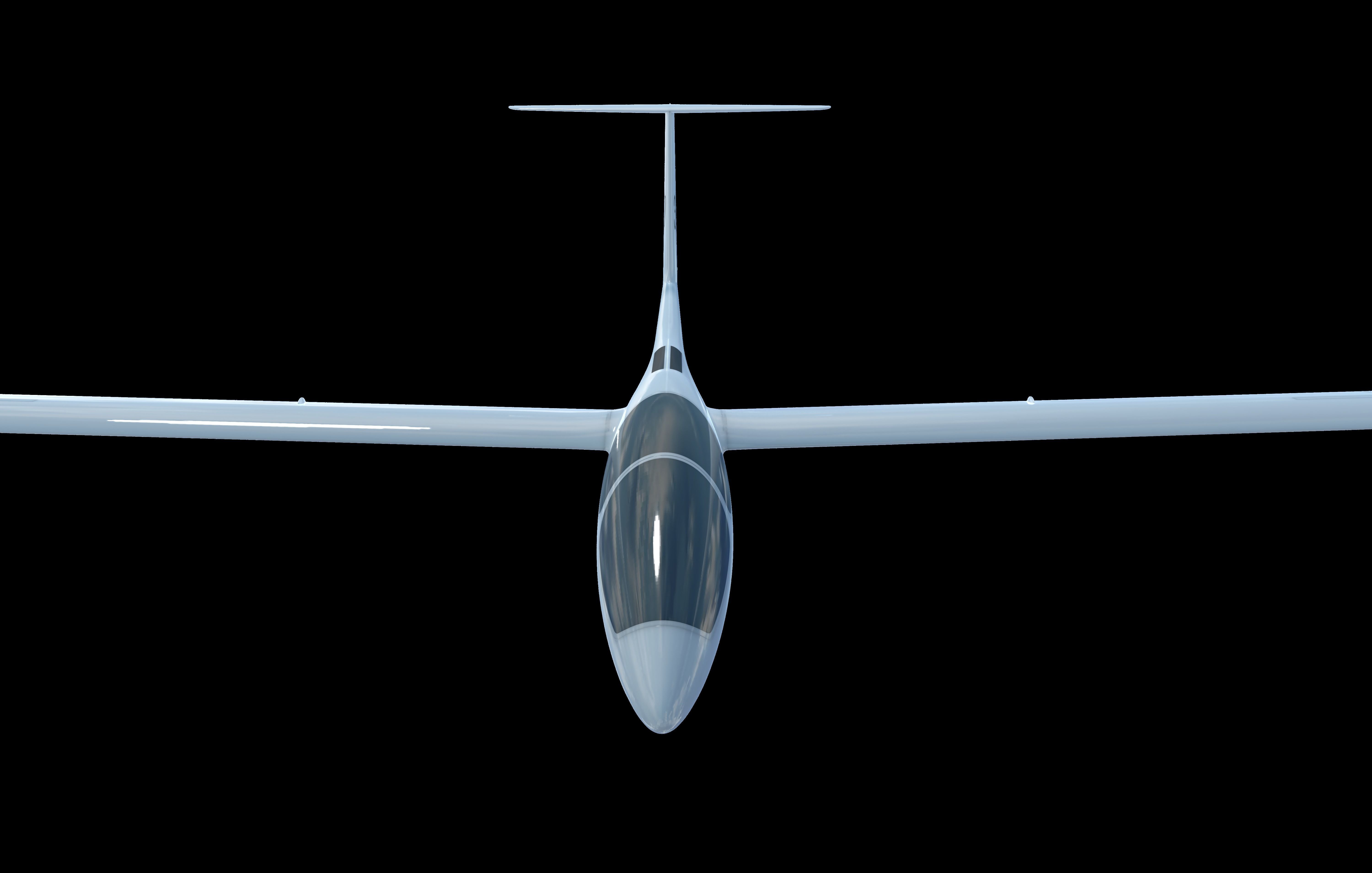 ASH30Mi Glider 3D model_5